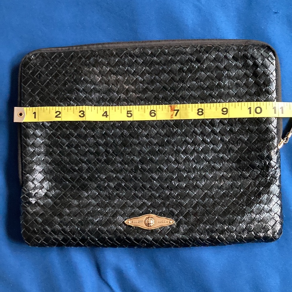 Elliott Lucca Black Leather Reader/Tablet Case - image 4